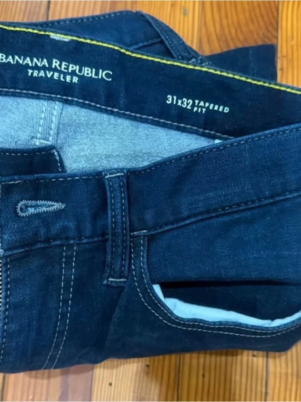 Banana Republic Indigo Straight-Leg Jeans